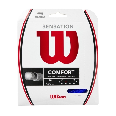 Wilson Tennissaite Sensation Blue 1.30 (Armschonung+Kontrolle) blau 12m Set